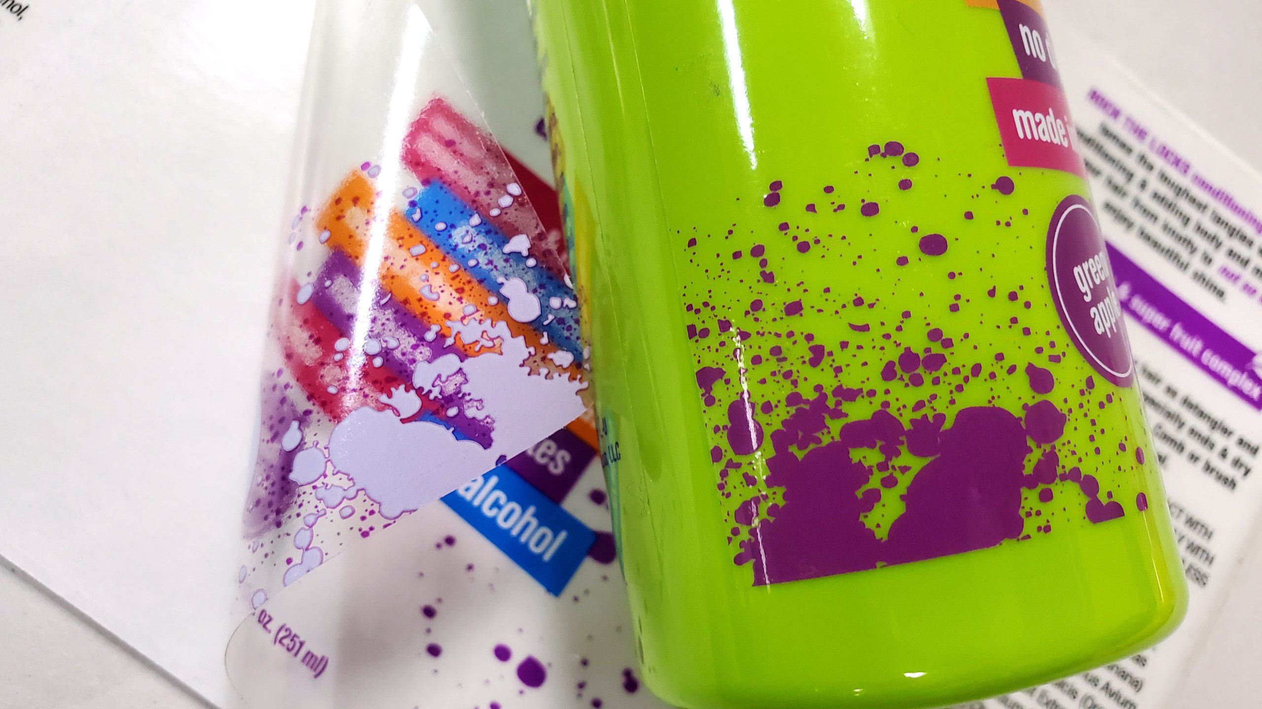 Labels printed on Digital HP printer